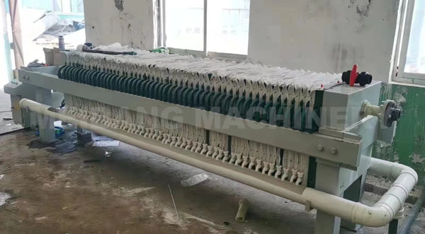 Plate and frame filter press