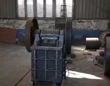 Production site of jaw crusher