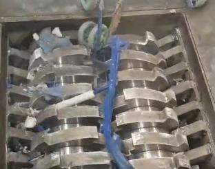 Toy car shredded
