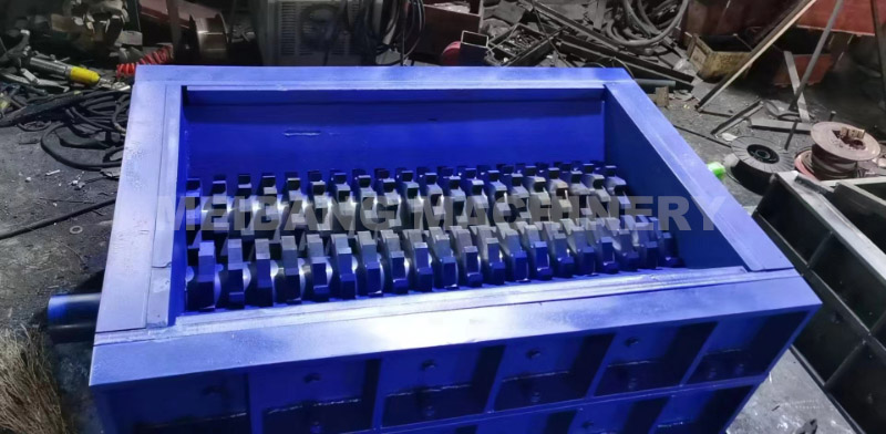 Common installation methods of metal shredder blades