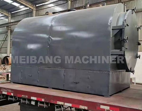 Horizontal carbonization furnace