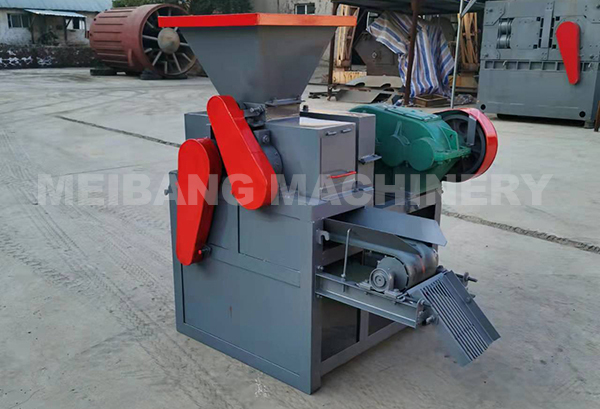 Lignite ball press